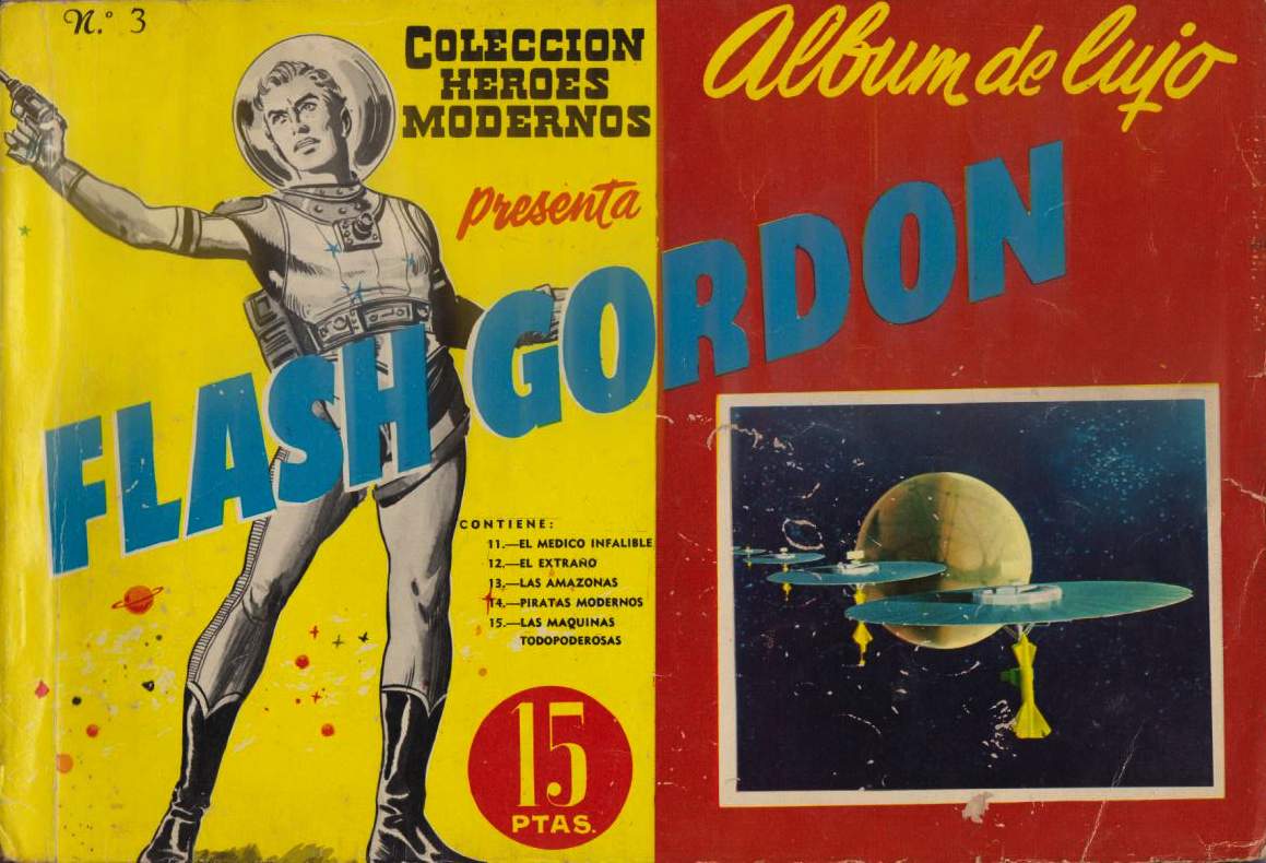 FLASH GORDON ALBUM DE LUJO Nº 3