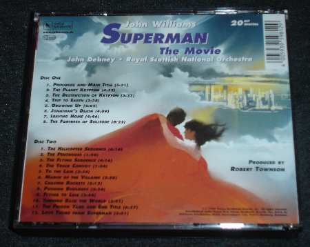 SUPERMAN THE MOVIE BANDA SONORA