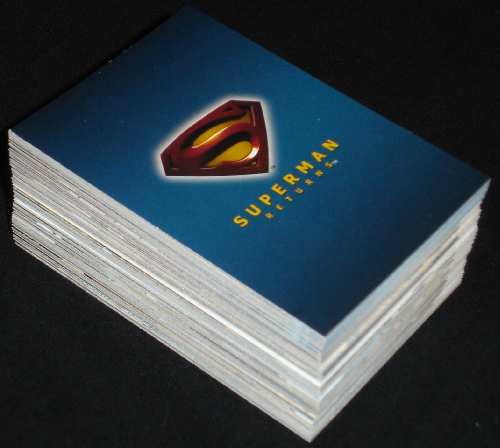 SUPERMAN RETURNS CARDS