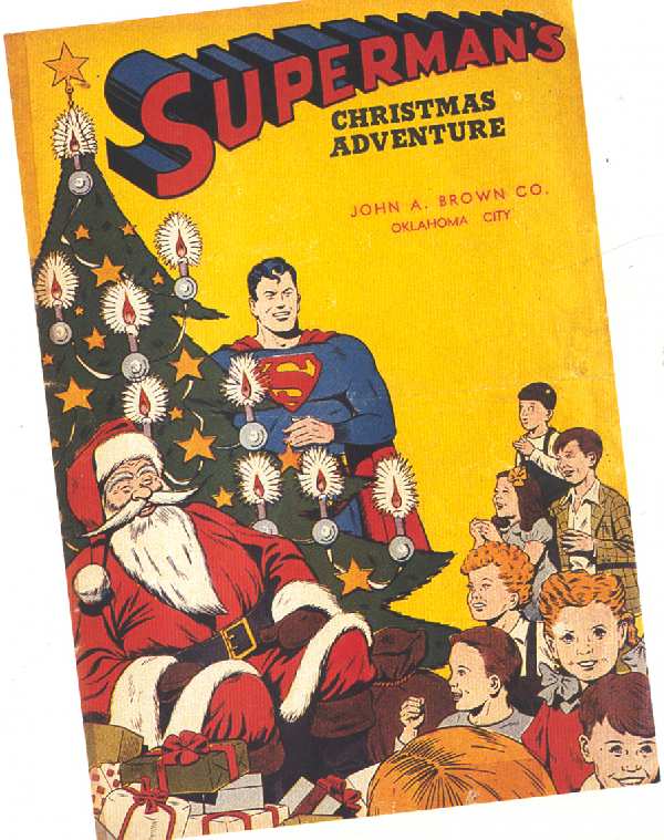 SUPERMAN'S CHRISTMAS ADVENTURE 1944 IN HARRY MATETSKY'S BOOK