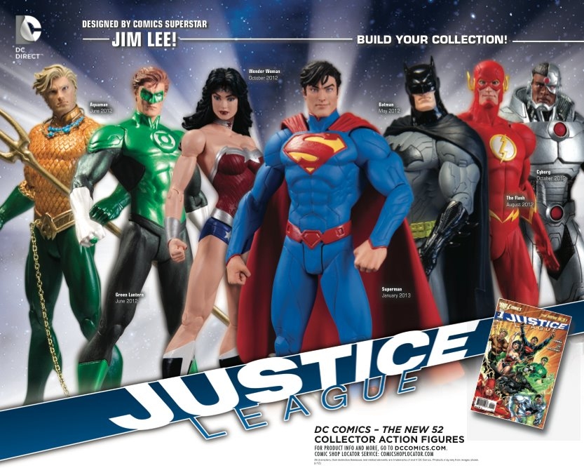 DC DIRECT FIGURES NEW 52