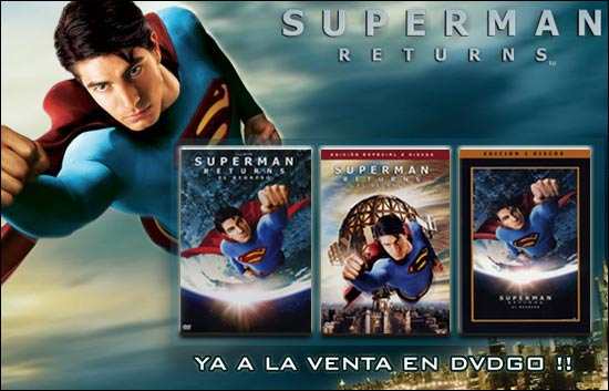 Superman Returns en DVDGO