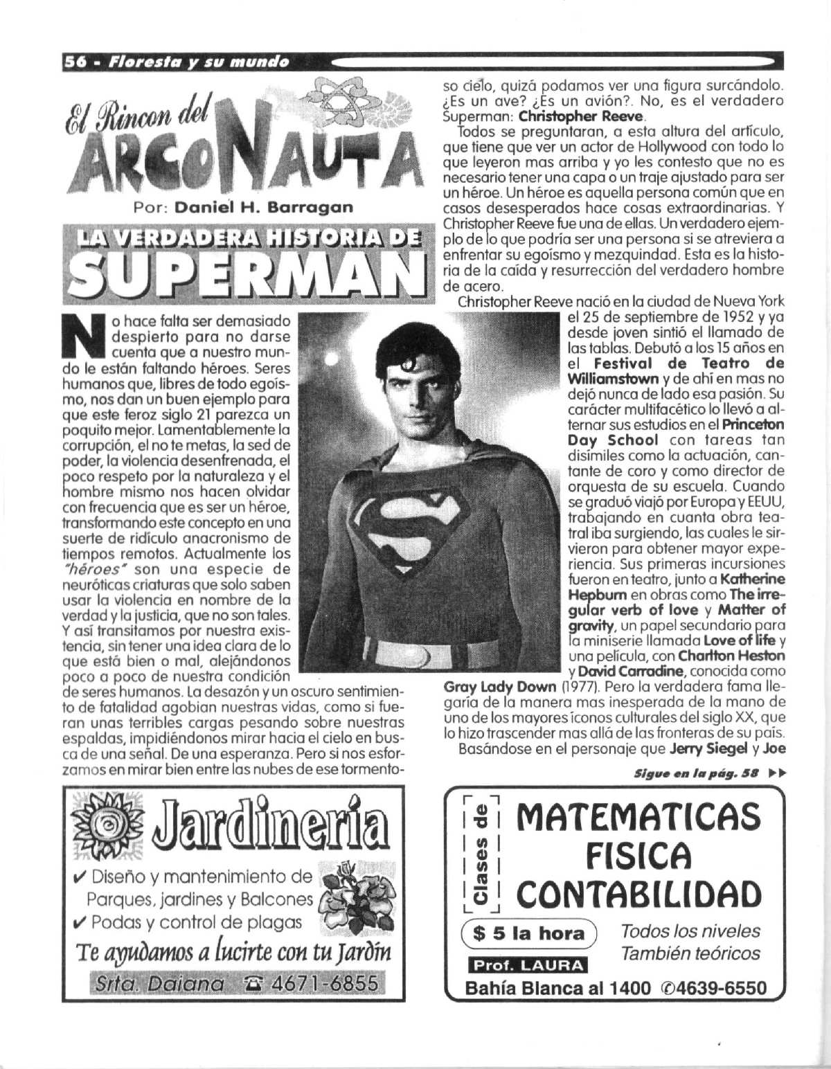 SUPERMAN EN FLORESTA