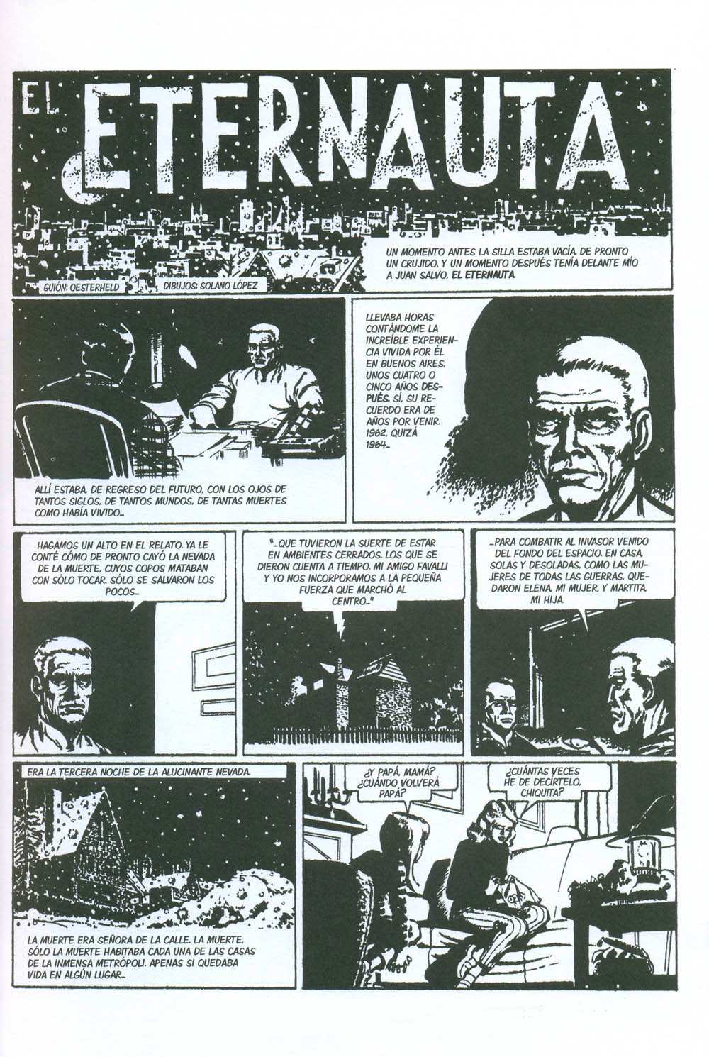 EL ETERNAUTA. HORA CERO EXTRA N.1