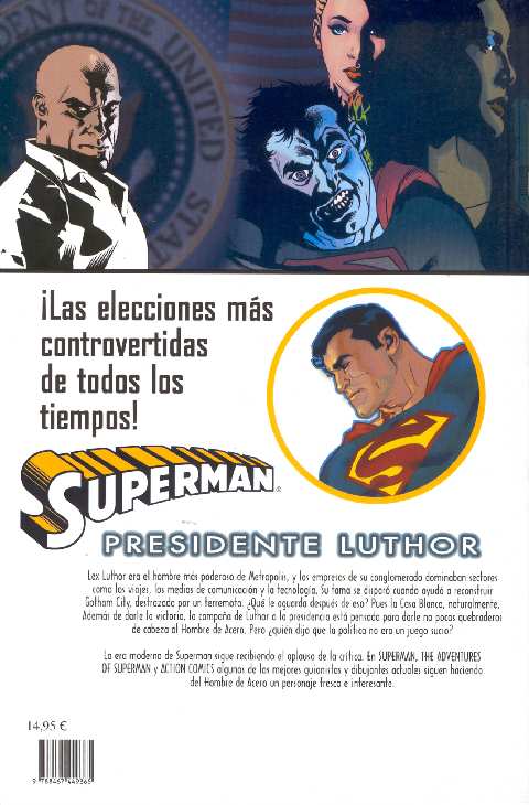 SUPERMAN PRESIDENTE LUTHOR