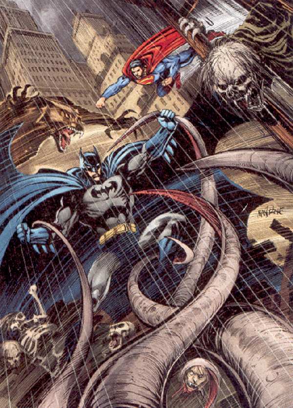 SUPERMAN AND BATMAN VS. VAMPIRES & WEREWOLVES
