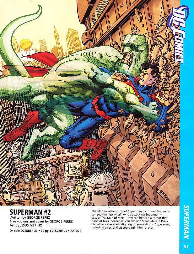 SUPERMAN #2 COVER ART