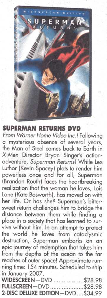 SUPERMAN DVDs