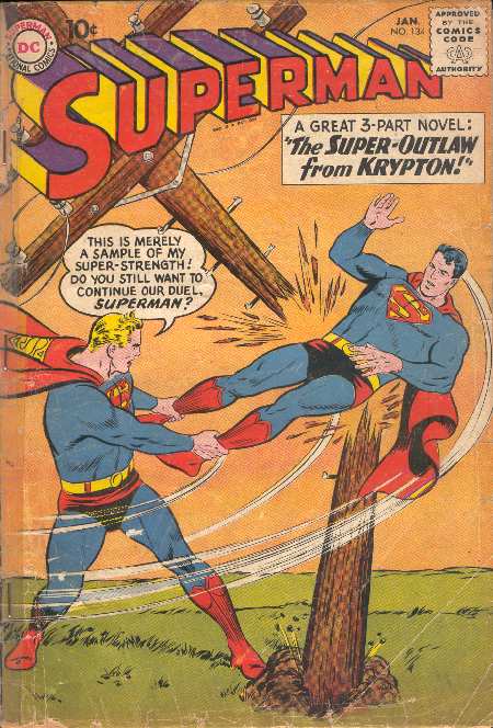 SUPERMAN 134 JANUARY 1960