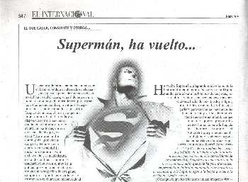 SUPERMAN HA VUELTO