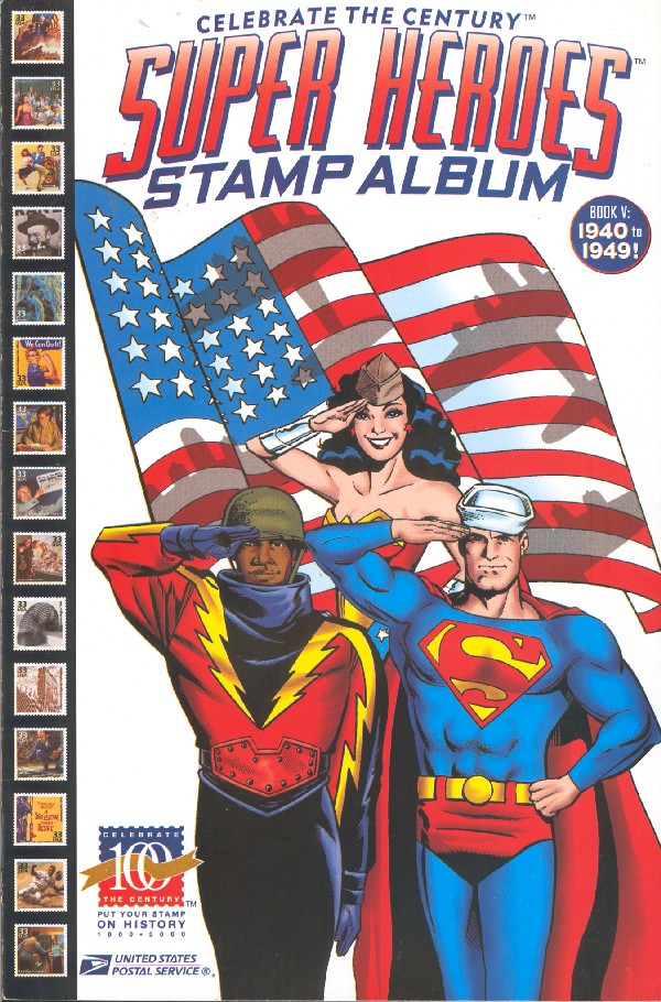 SUPER HEROES STAMP ALBUM 5