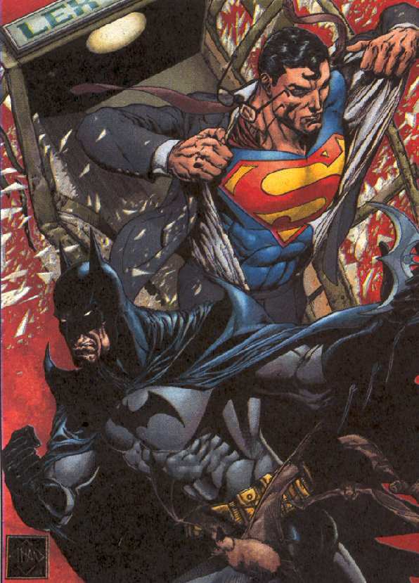 DETALLE PARA LA PORTADA DE SUPERMAN BATMAN #50